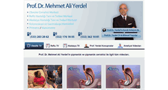 Desktop Screenshot of mehmetaliyerdel.com